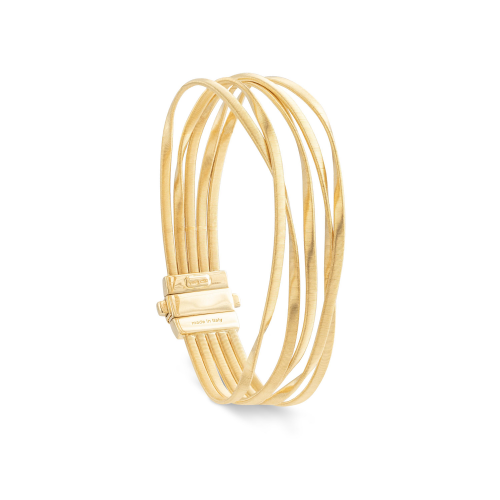 Marco Bicego Marrakech Marrakech Fünfreihiges Armband aus Gelbgold BG852__Y_01 bei Juwelier Mayrhofer in Linz