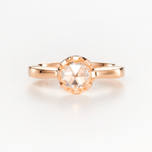 Jochen Pohl Ring mit Diamantrose C6-6 VIII-R Rosé Diamantrose bei Juwelier Mayrhofer in Linz