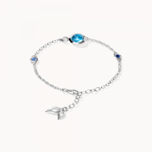 Tamara Comolli Bouton Armband Mini Chain Ocean B-BOU-c-Oce-sm-wg bei Juwelier Mayrhofer in Linz