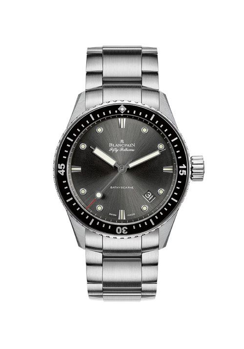 Blancpain Fifty Fathoms Bathyscaphe 5000-1110-71S bei Juwelier Mayrhofer in Linz