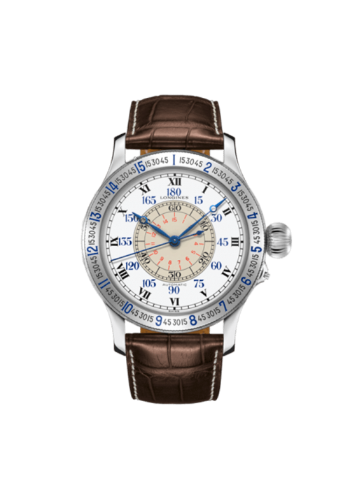 Longines Heritage The Lindbergh Hour Angle Watch L2.678.4.11.0 bei Juwelier Mayrhofer in Linz