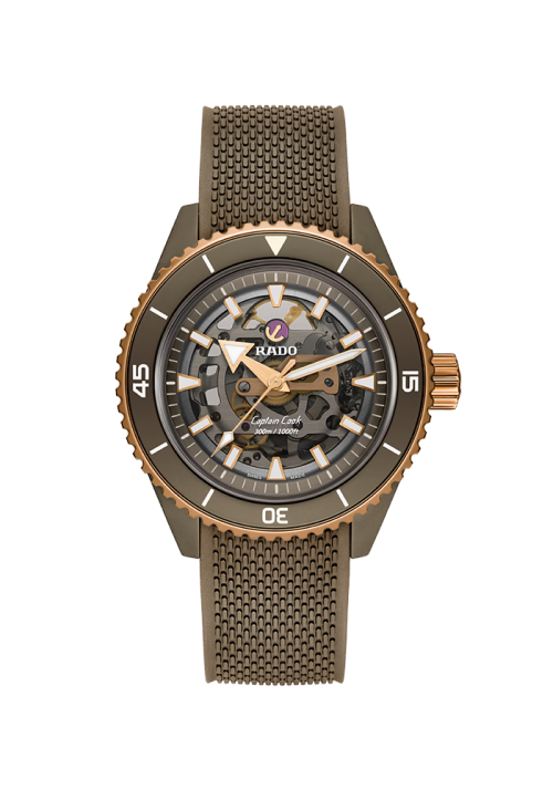 Rado Captain Cook Captain Cook High-Tech Ceramic Skeleton R32150168 bei Juwelier Mayrhofer in Linz