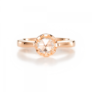 Jochen Pohl Ring mit Diamantrose C6-6 VIII-R Rosé Diamantrose bei Juwelier Mayrhofer in Linz