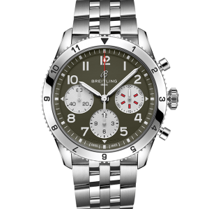 Breitling Classic AVI Classic AVI Chronograph 42 Curtiss Warhawk A233802A1L1A1 bei Juwelier Mayrhofer in Linz