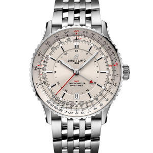Breitling Navitimer Navitimer Automatic GMT 41 A32310211G1A1 bei Juwelier Mayrhofer in Linz