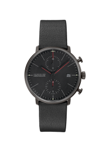 Junghans Junghans max bill max bill Chronoscope Bauhaus 027/4409.02 bei Juwelier Mayrhofer in Linz