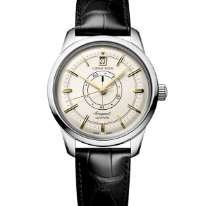 Longines Heritage Conquest Heritage Central Power Reserve L1.648.4.78.2 bei Juwelier Mayrhofer in Linz