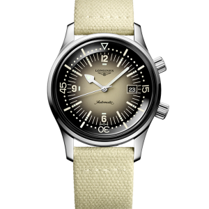 Longines Heritage Longines Legend Diver Watch L3.774.4.30.2 bei Juwelier Mayrhofer in Linz