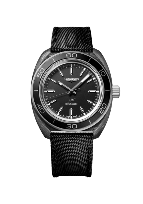 Longines Heritage Longines Ultra-Chron Carbon L2.839.4.52.2 bei Juwelier Mayrhofer in Linz