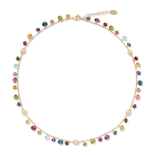 Marco Bicego Africa Gemstones Chokerkette mit bunten Edelsteinen CB2781_MIX02 bei Juwelier Mayrhofer in Linz