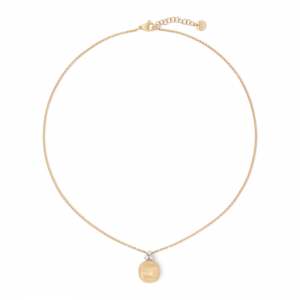 Marco Bicego Africa Halskette aus Gelbgold mit Kugelanhänger und Diamanten CB2829_B_YW_Q6 bei Juwelier Mayrhofer in Linz
