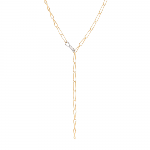 Marco Bicego Marrakech Onde Y-Kette aus Gelbgold mit Diamanten-Verschluss CG849_B_YW_M5 bei Juwelier Mayrhofer in Linz