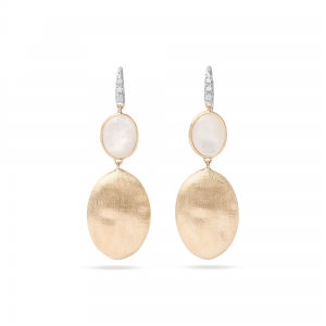 Marco Bicego Siviglia Ohrring mit Perlmutt und Diamant-Haken OB1506-AB_MPW_YW bei Juwelier Mayrhofer in Linz