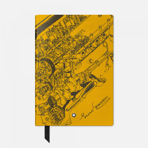 Montblanc Notebook #146 klein Great Characters Enzo Ferrari Modena Gelb liniert MB134717 bei Juwelier Mayrhofer in Linz