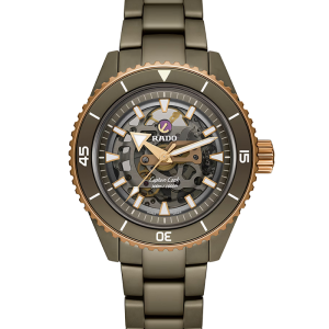 Rado Captain Cook Captain Cook High-Tech Ceramic Skeleton R32150162 bei Juwelier Mayrhofer in Linz