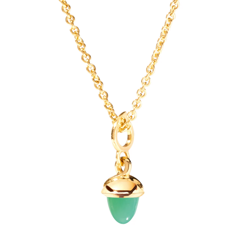 Tamara Comolli Mikado miniMIKADO Anhänger Chrysopras in Gelbgold P-mMC-Chry-yg bei Juwelier Mayrhofer in Linz