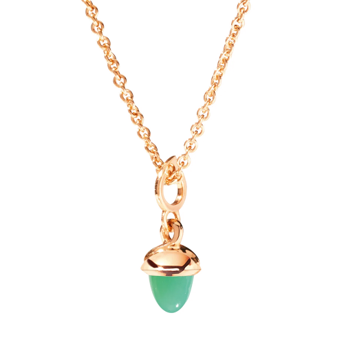 Tamara Comolli Mikado miniMIKADO Anhänger Chrysopras in Roségold P-mMC-Chry-rg bei Juwelier Mayrhofer in Linz