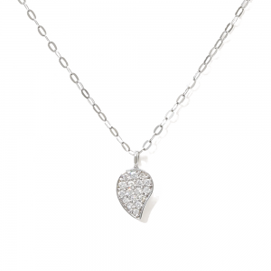 Tamara Comolli SPARKLE SPARKLE Drop Anhänger mit Diamant Pavé und Kette C-Spa-1-Dr-p-wg bei Juwelier Mayrhofer in Linz