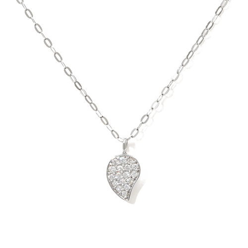 Tamara Comolli SPARKLE SPARKLE Drop Anhänger mit Diamant Pavé und Kette C-Spa-1-Dr-p-wg bei Juwelier Mayrhofer in Linz