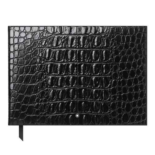 Montblanc Guest Book Croco Print Black MB128492 bei Juwelier Mayrhofer in Linz