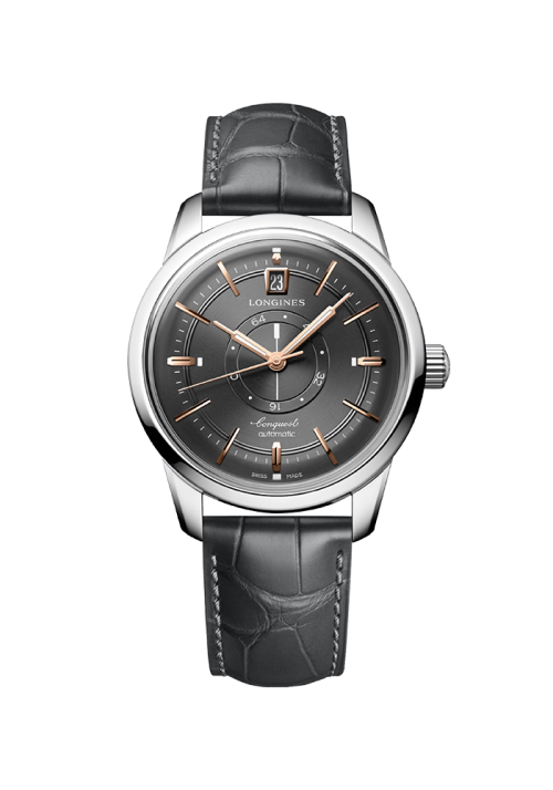 Longines Heritage Conquest Heritage Central Power Reserve L1.648.4.62.2 bei Juwelier Mayrhofer in Linz