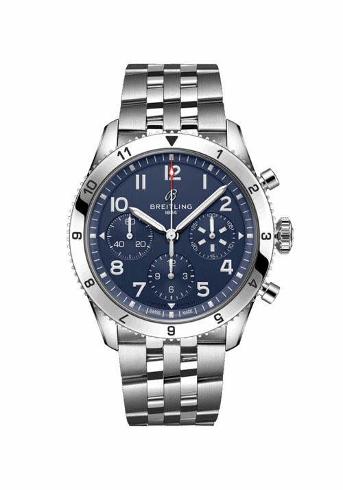 Breitling Classic AVI Classic AVI Chronograph 42 Tribute to Vought F4U Corsair A233801A1C1A1 bei Juwelier Mayrhofer in Linz