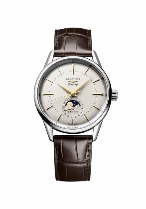 Longines Heritage Flagship Heritage L4.815.4.78.2 bei Juwelier Mayrhofer in Linz