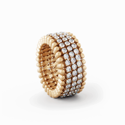 Serafino Consoli Multisize Ring-Armband Brevetto S.RB 5M2 RG WD bei Juwelier Mayrhofer in Linz