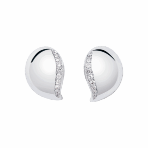Tamara Comolli Signature Ohrstecker Signature Wave E-Sig-Wave-1-pl-wg bei Juwelier Mayrhofer in Linz