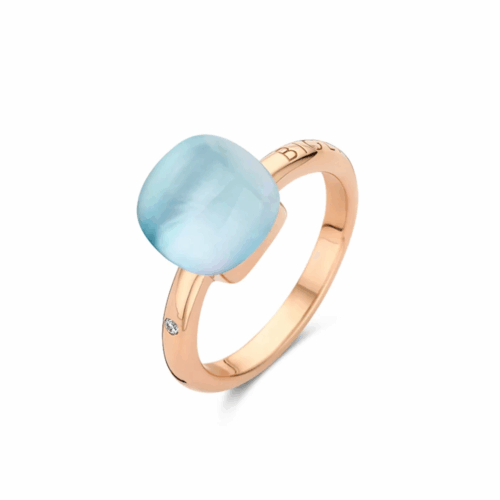 Bigli Mini Sweety Mini Sweety Ring mit Türkis und Bergkristall 20R88Rcrmptu bei Juwelier Mayrhofer in Linz