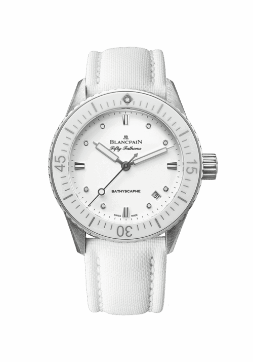 Blancpain Fifty Fathoms Bathyscaphe 5100-1127-W52A bei Juwelier Mayrhofer in Linz