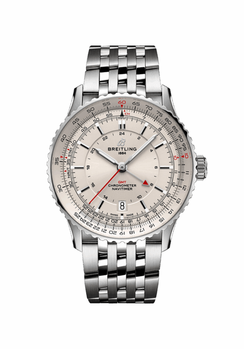 Breitling Navitimer Navitimer Automatic GMT 41 A32310211G1A1 bei Juwelier Mayrhofer in Linz