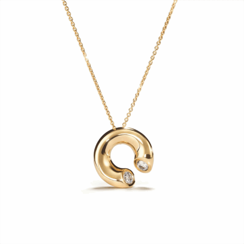 Ehinger Schwarz Dialog Dialog Anhänger Gelbgold mit Brillanten 00151848 bei Juwelier Mayrhofer in Linz