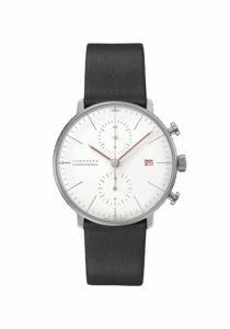 Junghans max bill Chronoscope Bauhaus 027/4303.02 bei Juwelier Mayrhofer in Linz