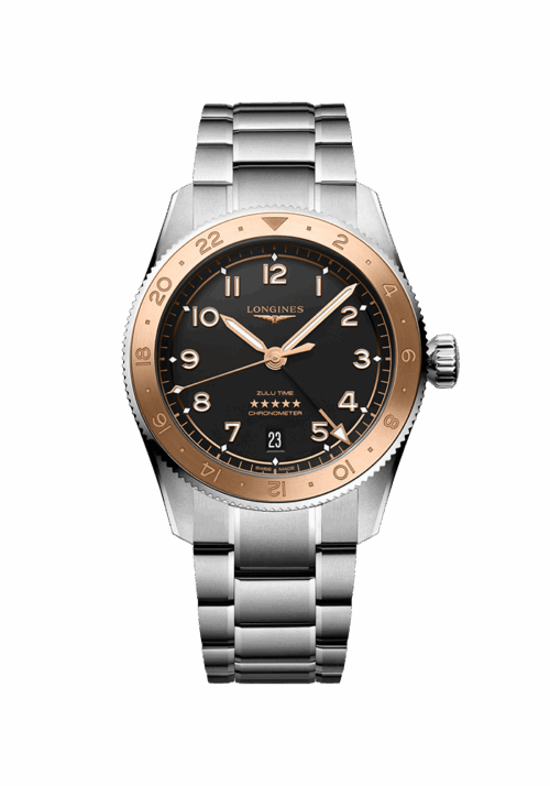 Longines Spirit Longines Spirit Zulu Time L3.803.5.53.6 bei Juwelier Mayrhofer in Linz