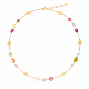 Marco Bicego Lunaria Color 18K Gelbgold Turmalin Halskette CB2867_TM01_Y_02 bei Juwelier Mayrhofer in Linz