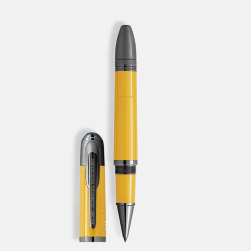 Montblanc Great Characters Enzo Ferrari Special Edition Giallo Modena Rollerball MB130662 bei Juwelier Mayrhofer in Linz