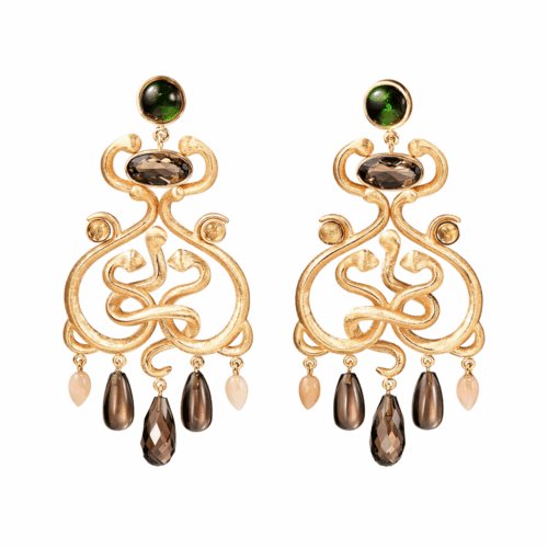 Ole Lynggaard Snakes-Ohrringe im Chandelier-Stil A3250-401 bei Juwelier Mayrhofer in Linz