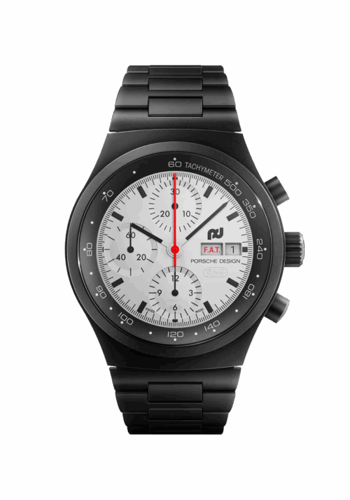 Porsche Design Chronotimer Collection Chronograph 1 – F.A.T. 2025 Edition 6041.8.01.003.10.2 bei Juwelier Mayrhofer in Linz