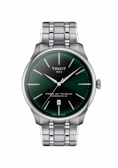 Tissot T-Classic Chemin des Tourelles Powermatic 80 42 mm T139.407.11.091.00 bei Juwelier Mayrhofer in Linz