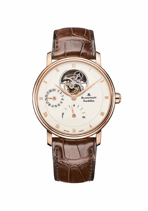 Blancpain Villeret Tourbillon 8 Jours 6025-3642-55B bei Juwelier Mayrhofer in Linz