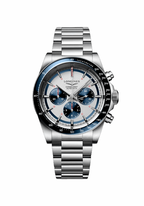 Longines Conquest Conquest Chronograph L3.835.4.98.6 bei Juwelier Mayrhofer in Linz