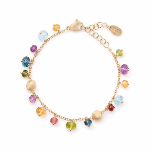 Marco Bicego Africa Gemstones einreihiges Armband mit bunten Edelsteinen BB2781_MIX02 bei Juwelier Mayrhofer in Linz
