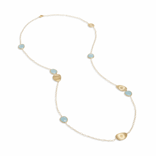 Marco Bicego Lunaria Lunaria Collier CB1982 AQD Y bei Juwelier Mayrhofer in Linz