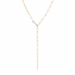 Marco Bicego Marrakech Onde Y-Kette aus Gelbgold mit Diamanten-Verschluss CG849_B_YW_M5 bei Juwelier Mayrhofer in Linz
