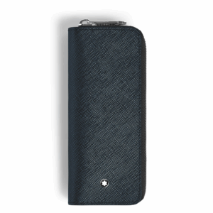 Montblanc Etui für 2 Schreibgerät mit Reißverschluss aus Sartorial Leder MB220371 bei Juwelier Mayrhofer in Linz