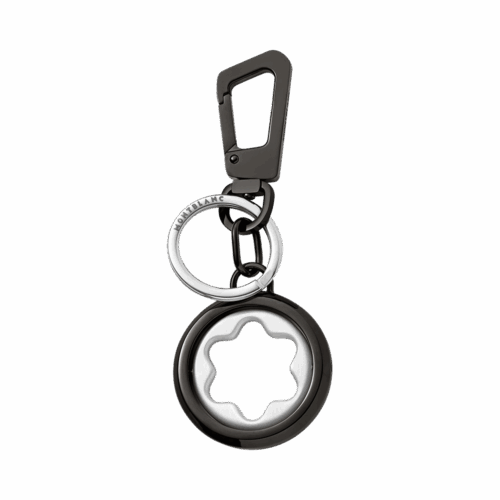 Montblanc Meisterstück Spinning Emblem Schlüsselanhänger MB128744 bei Juwelier Mayrhofer in Linz