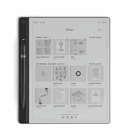 Montblanc Montblanc Digital Paper in Mystery Black MB135010 bei Juwelier Mayrhofer in Linz