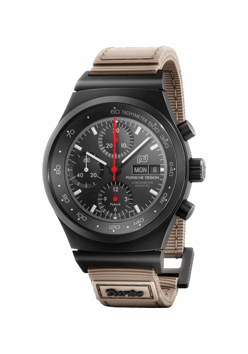 Porsche Design Chronotimer Chronograph 1 50 Jahre 911 Turbo Edition 6041.8.01.002.10.2 bei Juwelier Mayrhofer in Linz