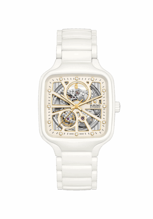 Rado True Square Automatic Open Heart True Square R27073702 01.734.6073.3.070 bei Juwelier Mayrhofer in Linz